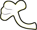 left potato arm